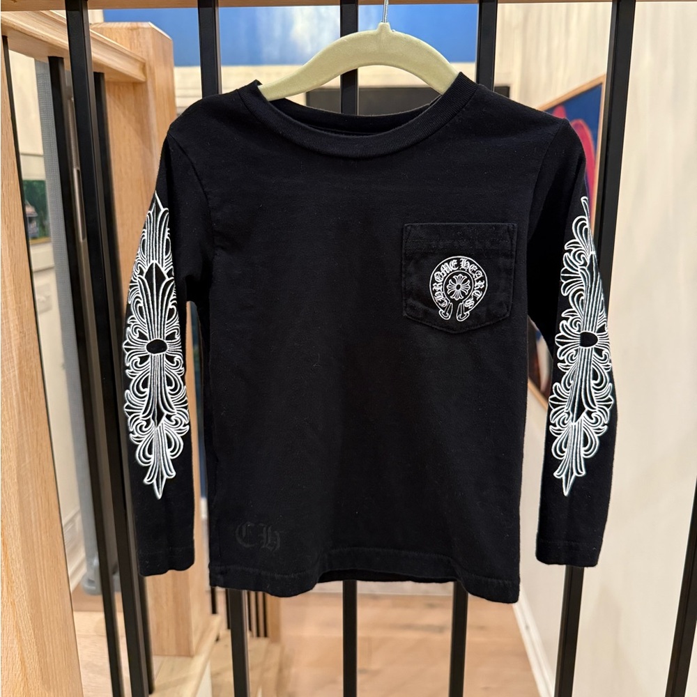 Chrome hearts kids long sleeve shirt